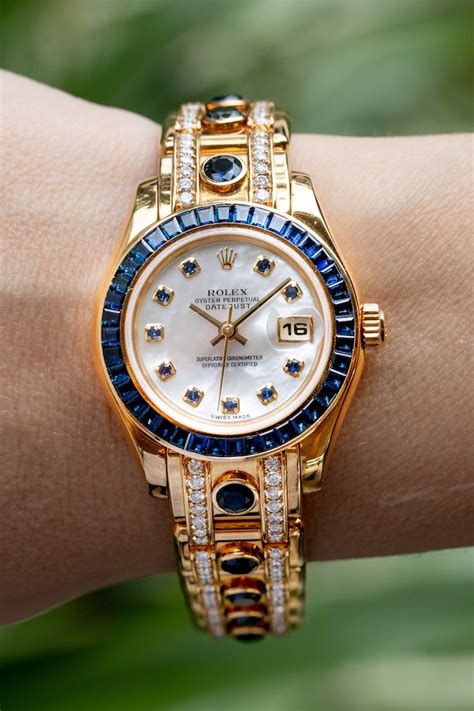 Rolex pearlmaster watch